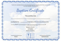 001 Certificate Of Baptism Template Unique Ideas Broadman Inside Christian Certificate Template