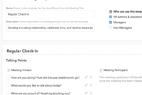 1 On 1 Meeting Agenda Template Regarding Free Daily Huddle Agenda Template