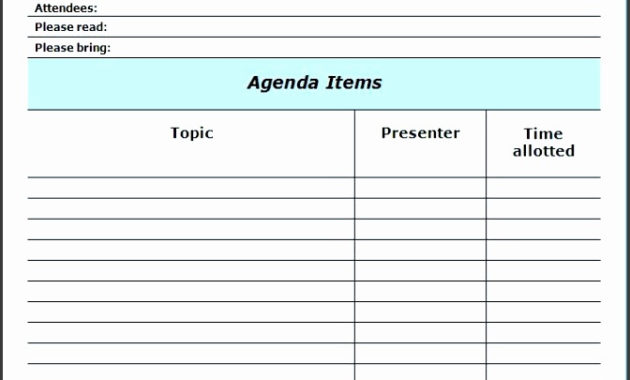 10 Agenda Template Word 2013 Sampletemplatess With Free Meeting Agenda Templates For Word