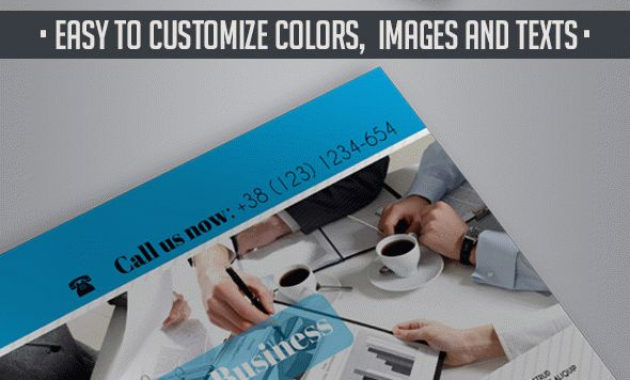10 Best Business Flyer Templates In Word Elegantflyer Regarding Free Business Flyer Templates For Microsoft Word