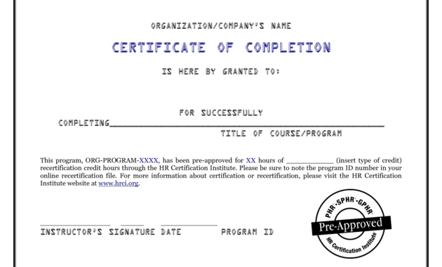 10 Certificate Of Completion Templates Word Excel Pdf Regarding Quality Certificate Of Completion Template Construction