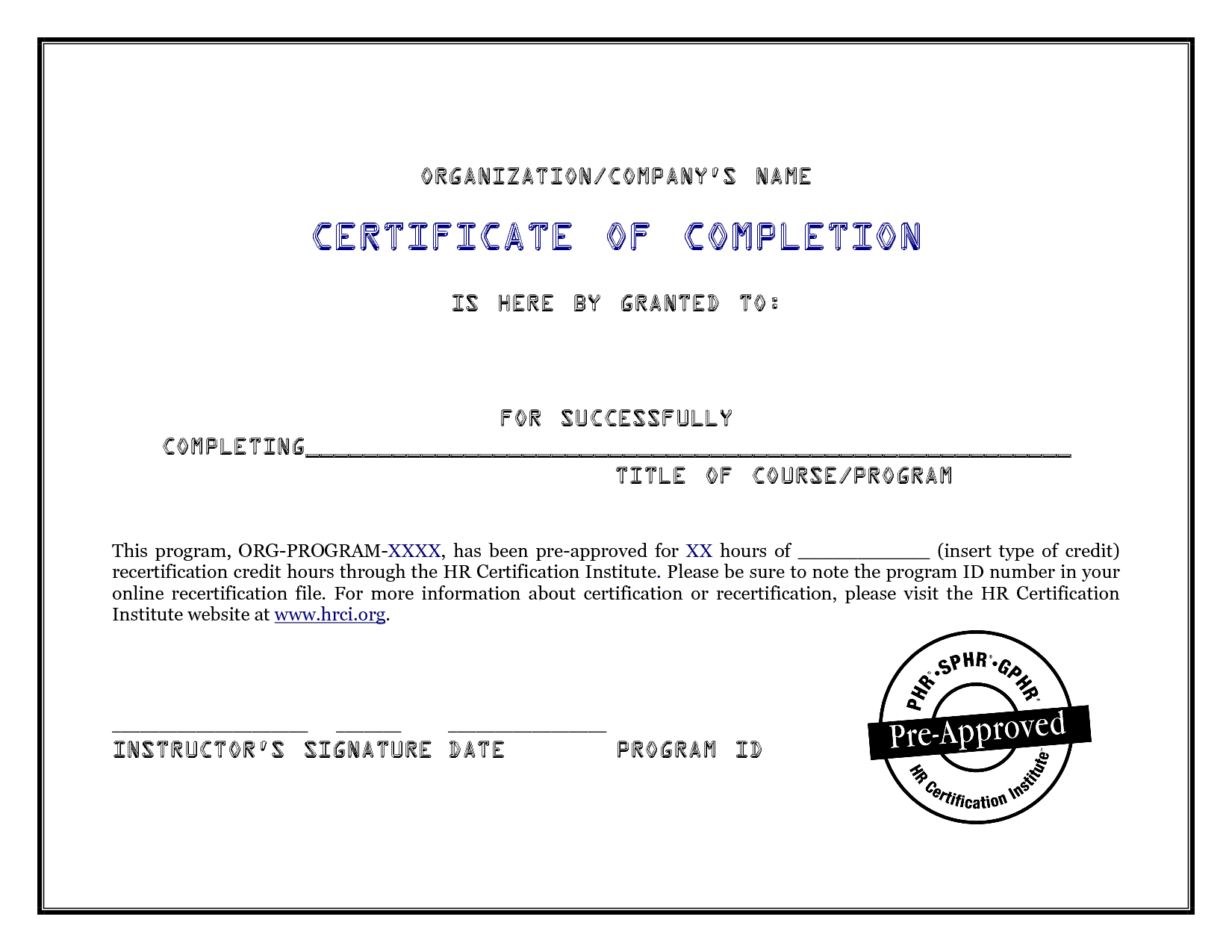 10 Certificate Of Completion Templates Word Excel Pdf Regarding Quality Certificate Of Completion Template Construction
