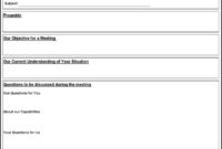 10 Client Meeting Agenda Templates Free Download Throughout Awesome Agenda Template For Client Visit