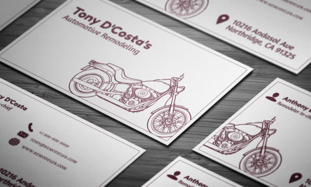 10 Free Automotive Business Card Templates On Behance In Automotive Business Card Templates