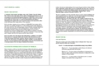 10 Free Grant Proposal Templates In Ms Word Format In Grant Proposal Template Word