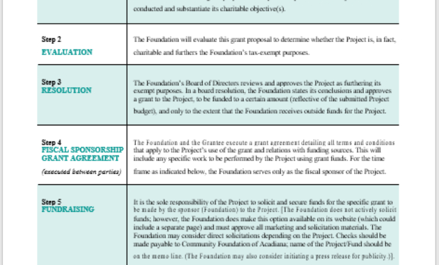 10 Free Grant Proposal Templates In Ms Word Format Regarding Sample Grant Proposal Template
