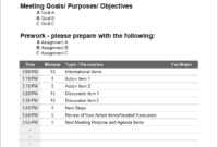 10 Free Meeting Agenda Templates Word And Google Docs With Regard To Best Agenda Template With Action Items