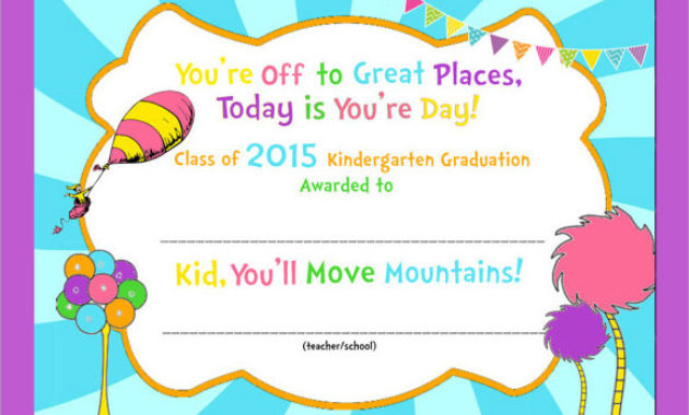 10 Graduation Certificate Templates Samples Examples Throughout Kindergarten Diploma Certificate Templates 10 Designs Free