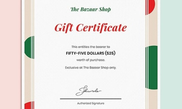 10 Holiday Gift Certificate Templateillustrator With Publisher Gift Certificate Template