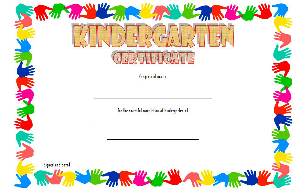 10 Kindergarten Graduation Certificates To Print Free Intended For Printable Editable Pre K Graduation Certificates