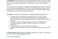 10 Lease Proposal Templates For Restaurant Cafe Bakery Within Business Lease Proposal Template