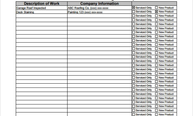 10 Maintenance Log Templates To Download Sample Templates With Regard To Machine Maintenance Log Template