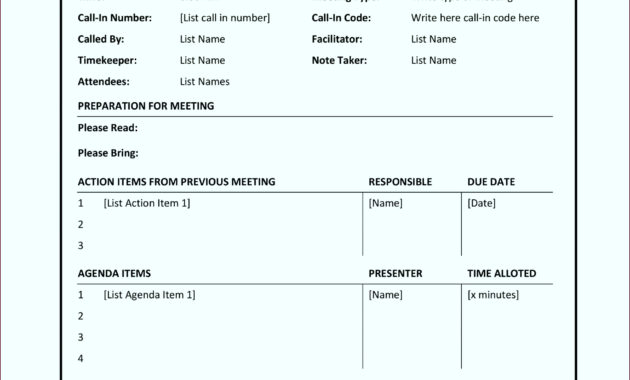 10 One On One Staff Meeting Agenda Template Template With Best One On One Meetings With Employees Template