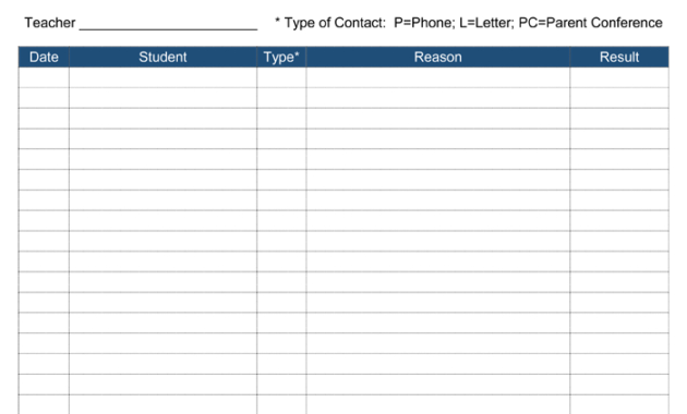 10 Phone Log Templates Word Excel Pdf Formats Template124 Throughout Call Log Book Template