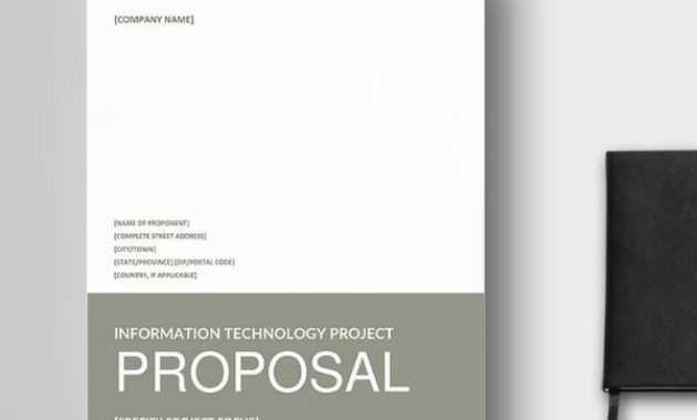 10 Project Proposal Templates Google Docs Ms Word Regarding Best Technology Proposal Template