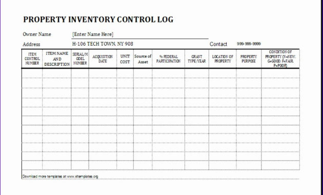 10 Restaurant Inventory Excel Templates Excel Templates In Restaurant Manager Log Template