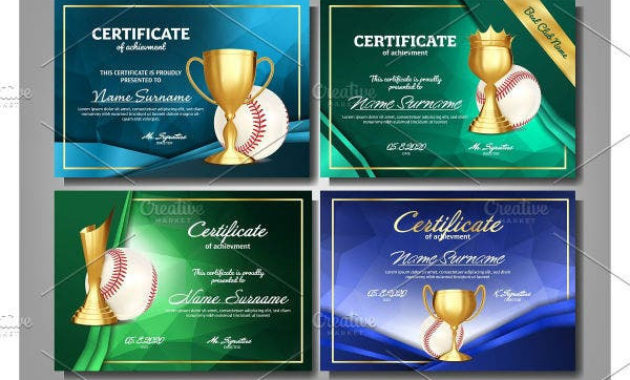 10 Simple Baseball Award Certificate Templates Sample Pertaining To Editable Baseball Award Certificates