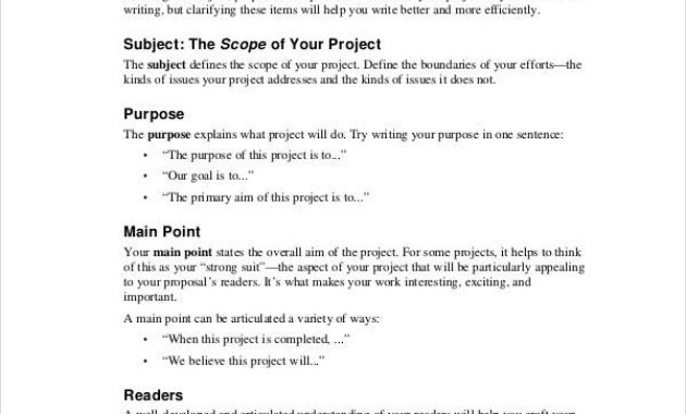 10 Technical Writing Proposal Templates Pdf Doc Free Intended For Best Written Proposal Template