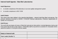 10 Templates For Audit Agenda Guidelines Examples In Awesome Quality Assurance Meeting Agenda Template