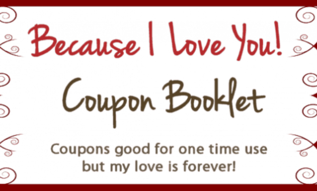 10 Valentines Day Coupon Book Free Printables With Regard To Best Best Girlfriend Certificate 10 Love Templates