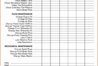 10 Vehicle Service Record Log Excel Templates Excel In Vehicle Service Log Book Template