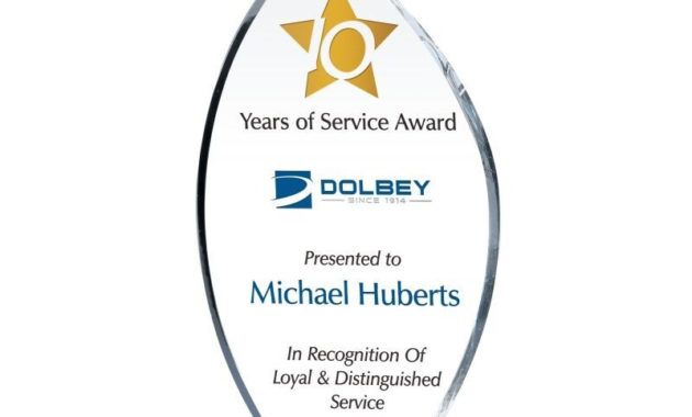10 Years Of Service Award Sample In Amazing Volunteer Of The Year Certificate 10 Best Awards