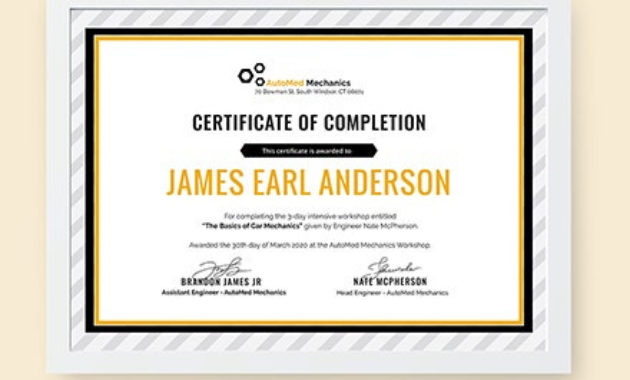 11 Experience Certificate Template Free Premium Templates Inside Amazing Template Of Experience Certificate