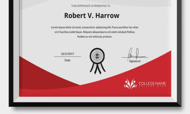 11 Graduation Certificate Templates Word Pdf Documents Pertaining To Certificate Templates For Word Free Downloads