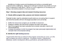 11 Grant Writing Templates Free Sample Example Format For Amazing Writing A Grant Proposal Template