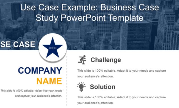 11 Professional Use Case Powerpoint Templates To Highlight Pertaining To Template For Business Case Presentation