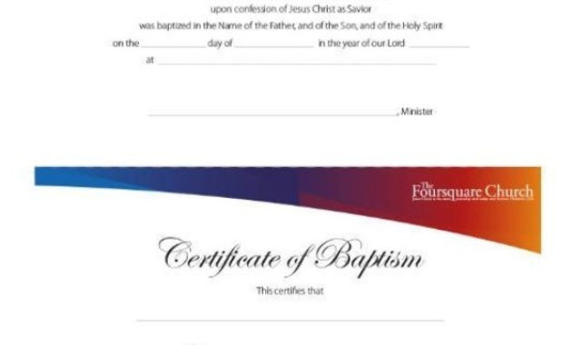 12 Baptism Certificate Templates Free Printable Word Pertaining To Baptism Certificate Template Download
