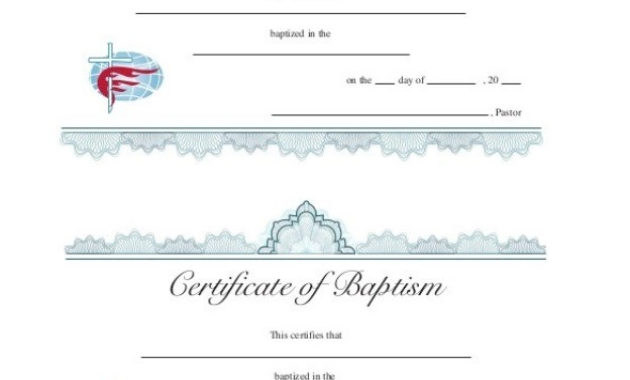12 Baptism Certificate Templates Free Printable Word Within Baptism Certificate Template Download