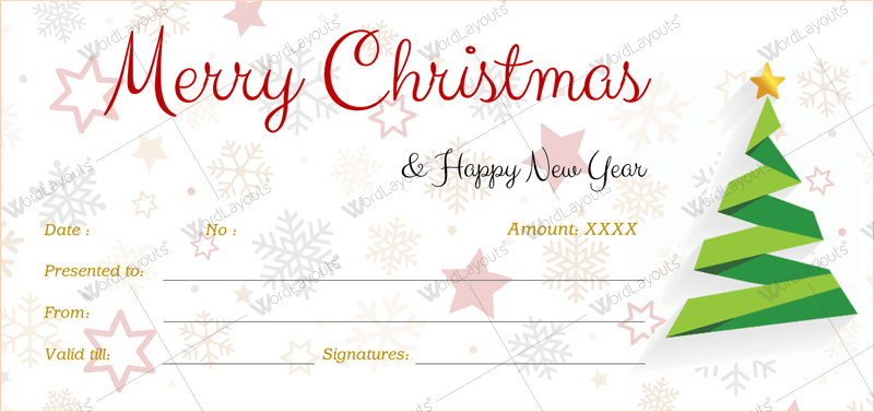 12 Beautiful Christmas Gift Certificate Templates For Word Within Amazing Travel Gift Certificate Editable
