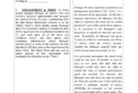 12 Exclusivity Agreement Templates Pdf Word Pages In Business Rules Template Word