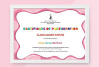 12 Free Participation Certificate Templates Word Doc Inside Best Free Funny Certificate Templates For Word