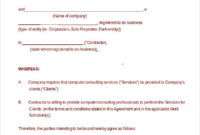 12 Simple Subcontractor Agreement Templates Word Pdf Pertaining To General Contractor Business Plan Template