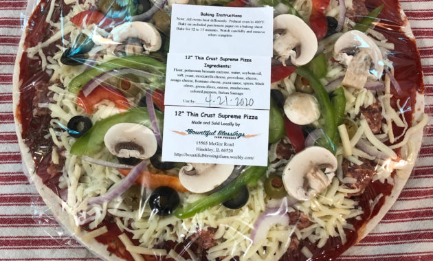 12&quot; Take And Bake Thin Crust Supreme Pizza Throughout Quality Certificate For Baking 7 Extraordinary Concepts