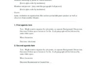 1213 Blank Meeting Minutes Template Lascazuelasphilly In Free Non Profit Board Meeting Minutes Template