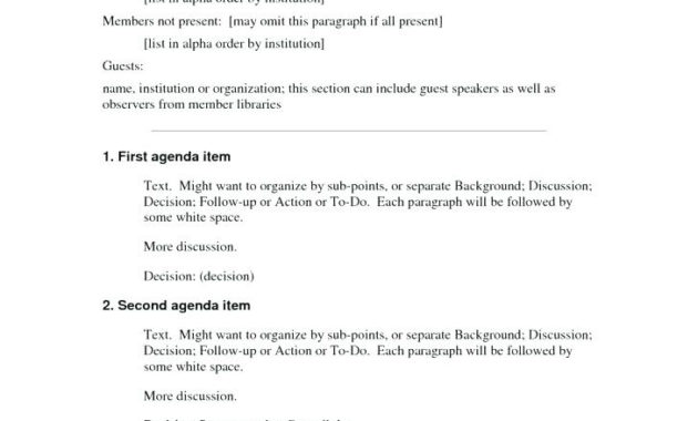 1213 Blank Meeting Minutes Template Lascazuelasphilly In Free Non Profit Board Meeting Minutes Template
