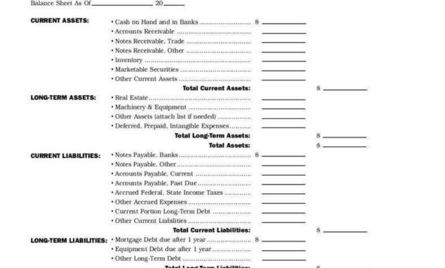 13 Different Types Of Financial Reports Free Premium Throughout Small Business Balance Sheet Template