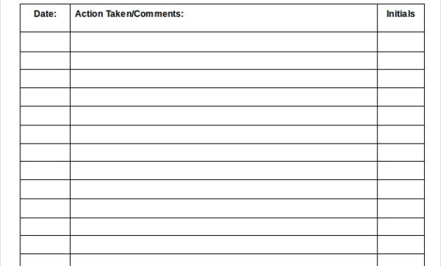 13 Log Templates Free Sample Example Format Free Within Machine Maintenance Log Template