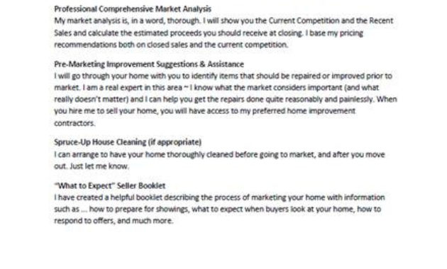 13 Real Estate Listing Marketing Plan Examples For Real Estate Listing Presentation Template