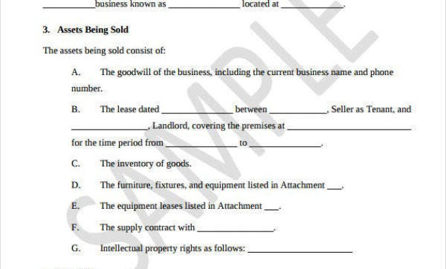 13 Sale Of Business Agreement Templates Pdf Doc Free Throughout Sale Of Business Contract Template Free