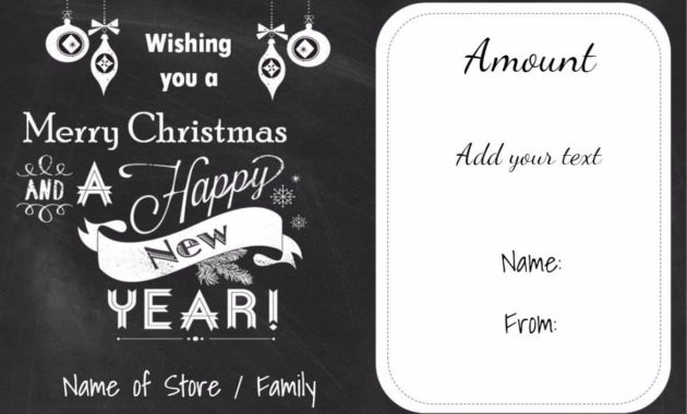 14 New Year Gift Certificate Templates Free Printable Inside Awesome Happy New Year Certificate Template Free 2019 Ideas