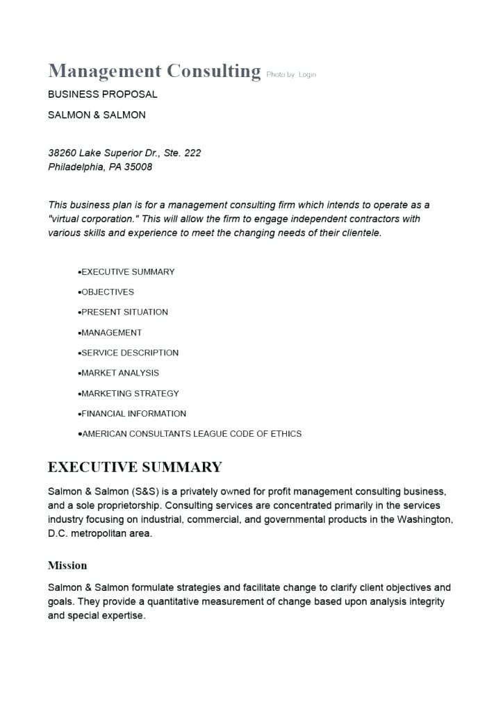 1415 Sample Consultant Proposal Southbeachcafesf For Printable Consultant Proposal Template