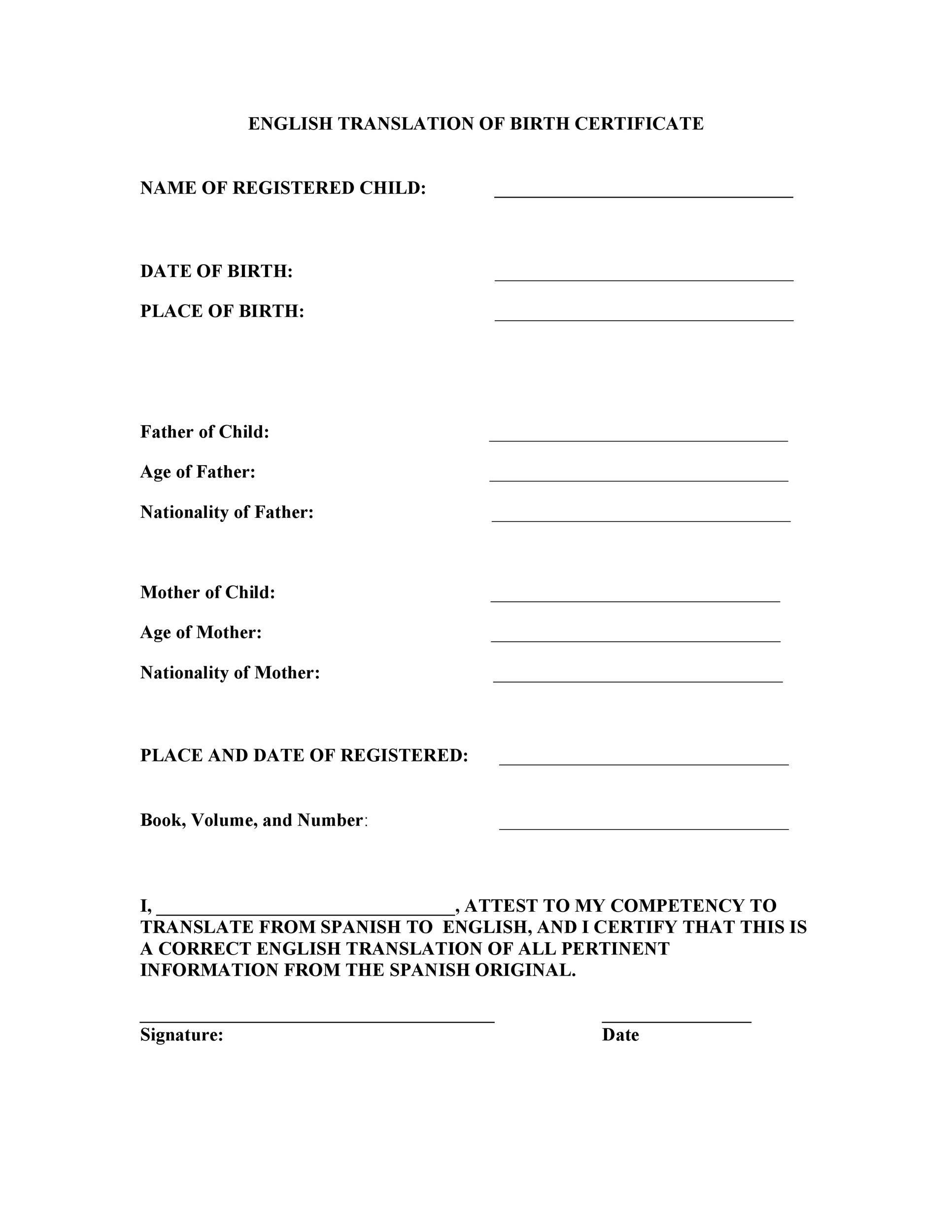 15 Birth Certificate Templates Word Pdf Template Lab Pertaining To Baby Death Certificate Template