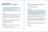 15 Free Business Proposal Templates Word Templates For With Free Proposal Templates For Word