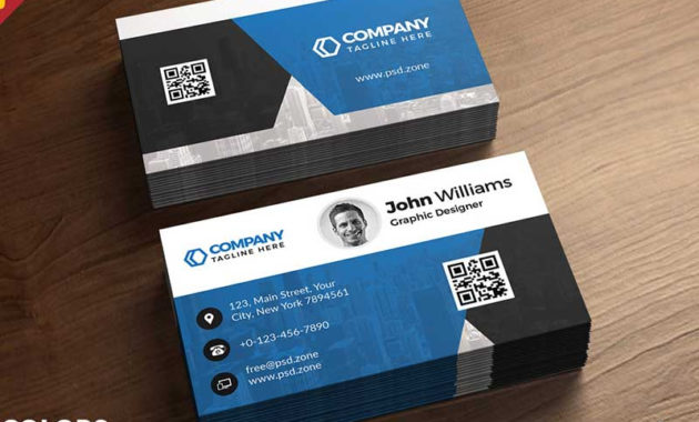 15 Free Printable Business Card Templates Psd 2018 Pertaining To Plain Business Card Template Microsoft Word