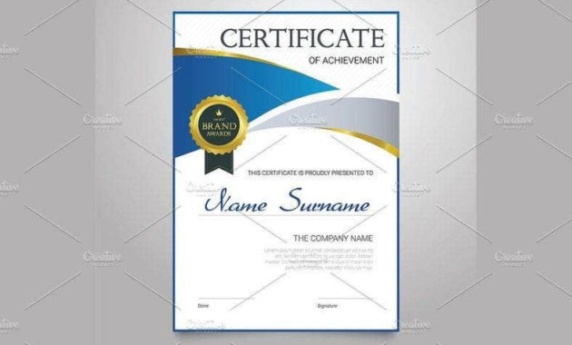 15 Sportsmanship Award Certificate Designs Templates Regarding Printable Winner Certificate Template Free 12 Designs