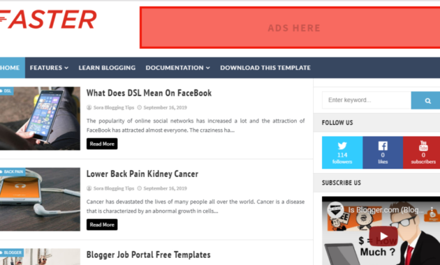 15 Template Blog Keren Elegant Blogger Templates Throughout Free Blogger Templates For Business